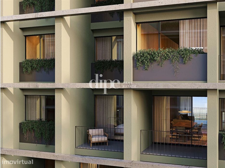 Apartamento T2 novo inserido no condomínio privado em Guimarães