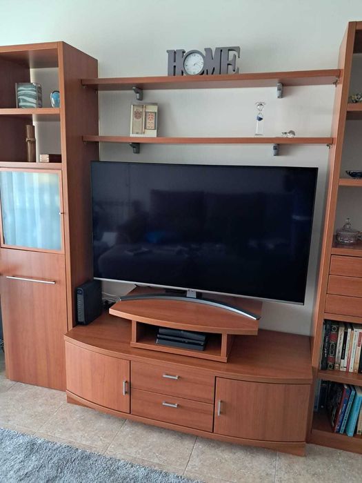 Móvel sala, Estante, Móvel TV, Bar e Cristaleira em cerejeira