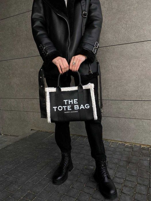 Torba damska shopper Tote Bag Black duza damska torebka