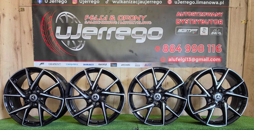 Nowe alufelgi MERCEDES 17x5x112 - Cla Gla Glb Klasa A Klasa B Klasa C Klaca E