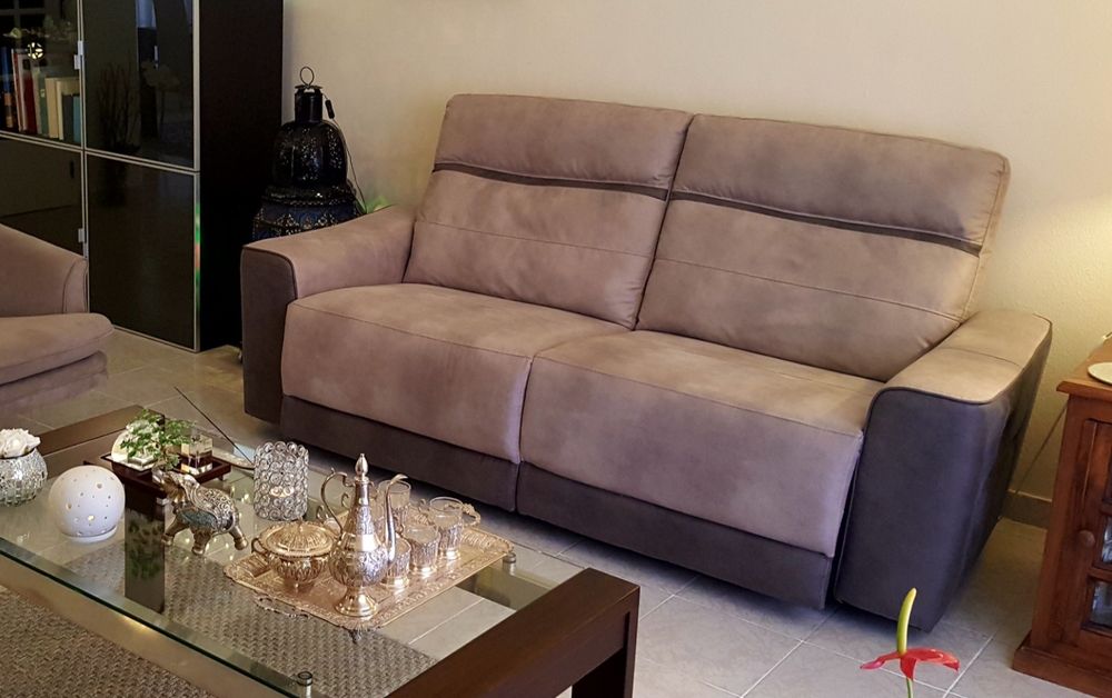 Sofá Relax Elétrico MOON Cinza – Oportunidade única!