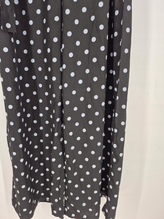 Kombinezon w grochy Boohoo tall 42 XL 14 długi szeroka nogawka