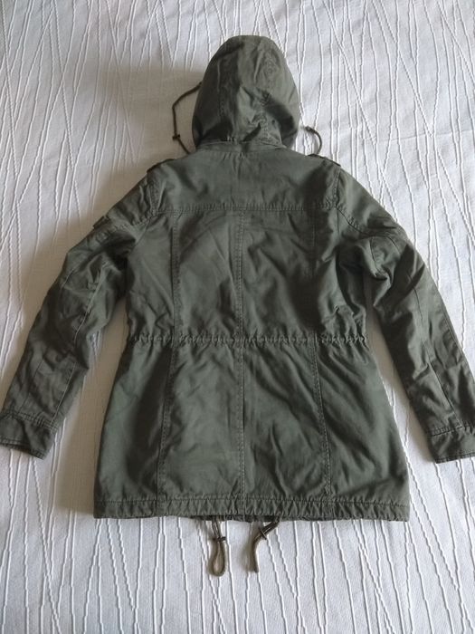 Casaco com capuz Bershka