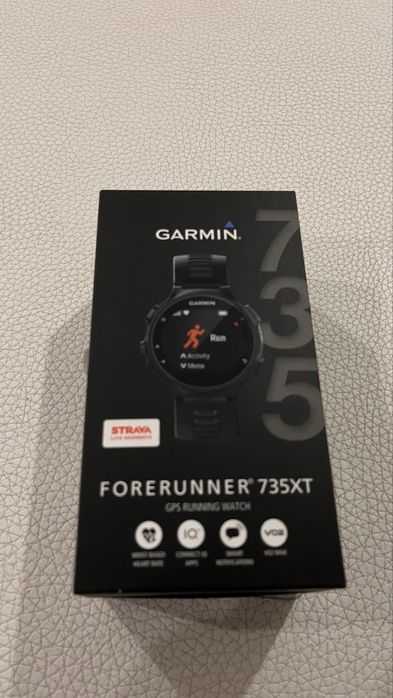 Garmin Forerunner 735XT GPS 44,5mm MIP Preto/Cinza