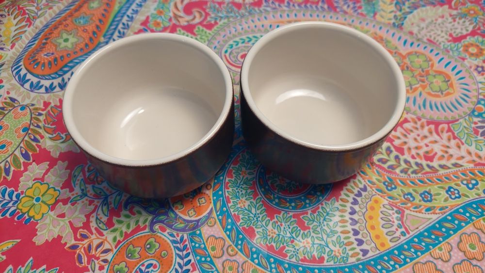 Ramekins porcelana - conj. 2