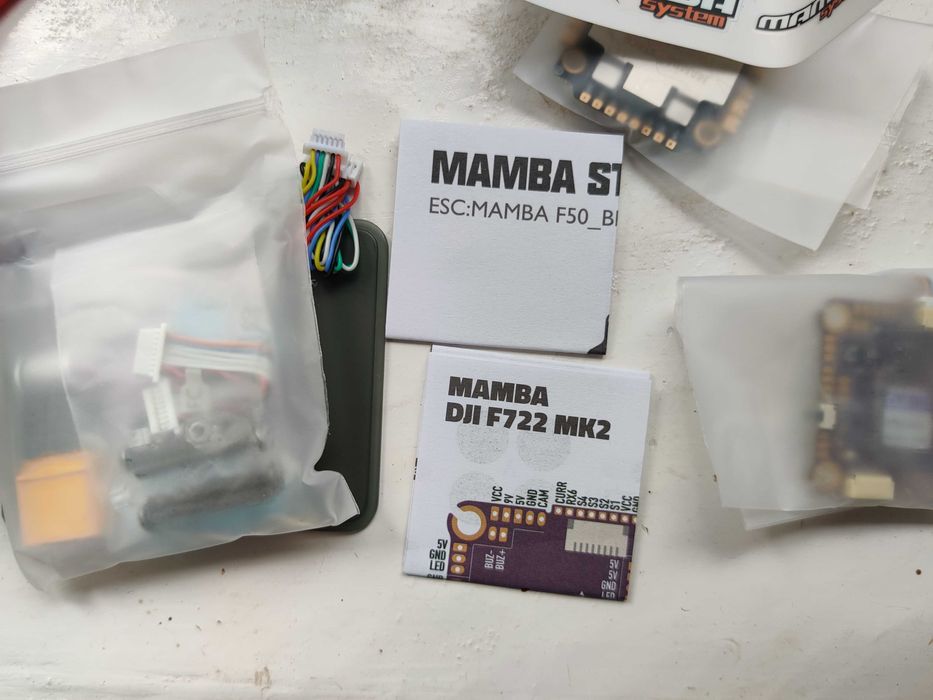 Польотний контролер Diatone Mamba DJI MK2 F722 і ESC 50А FPV стек