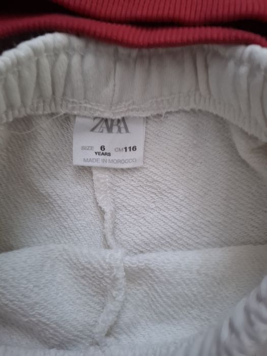 Komplet dresowy zara 100% bawełna