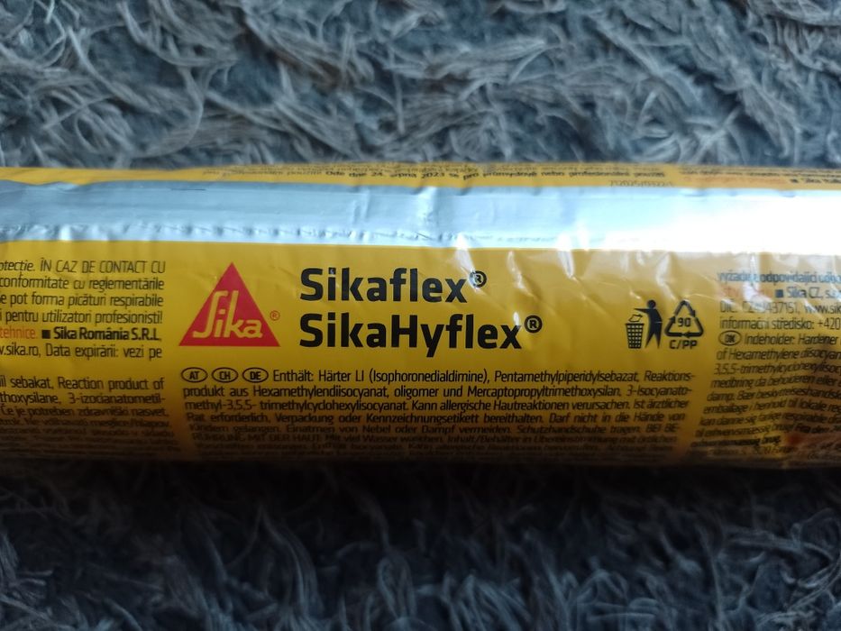 Sikaflex szary 5 opakowań