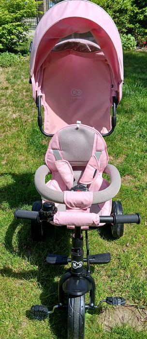 Rowerek 3 kołowy marki Kinderkraft różowy