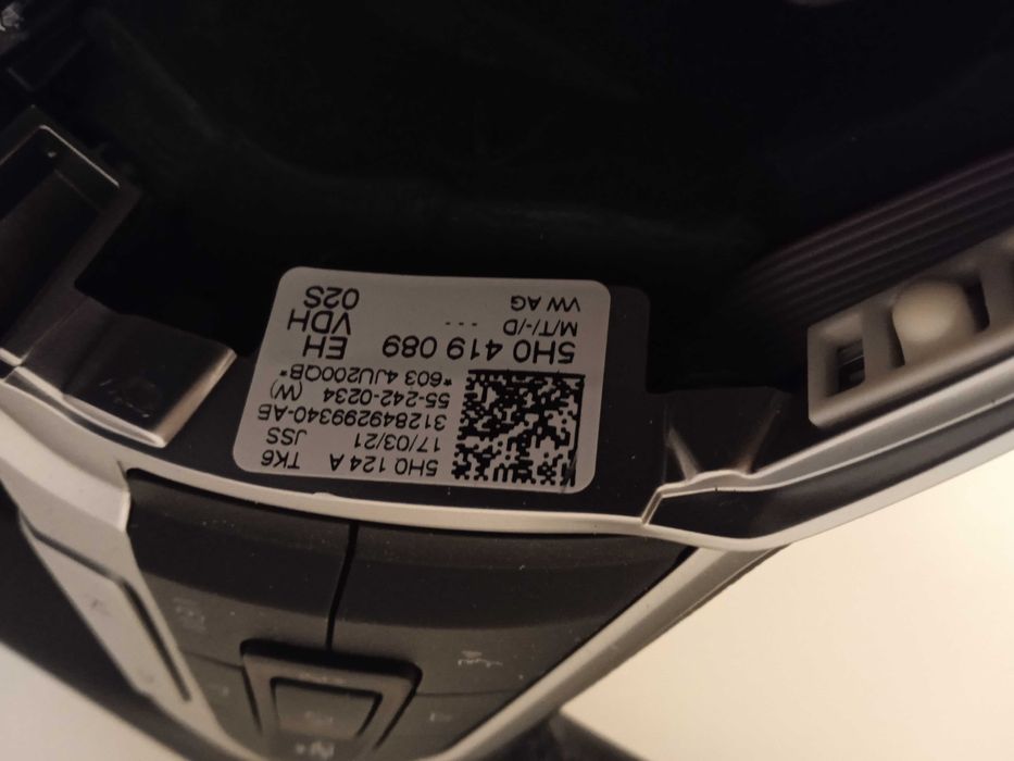 volante em pele novo vw golf vIII