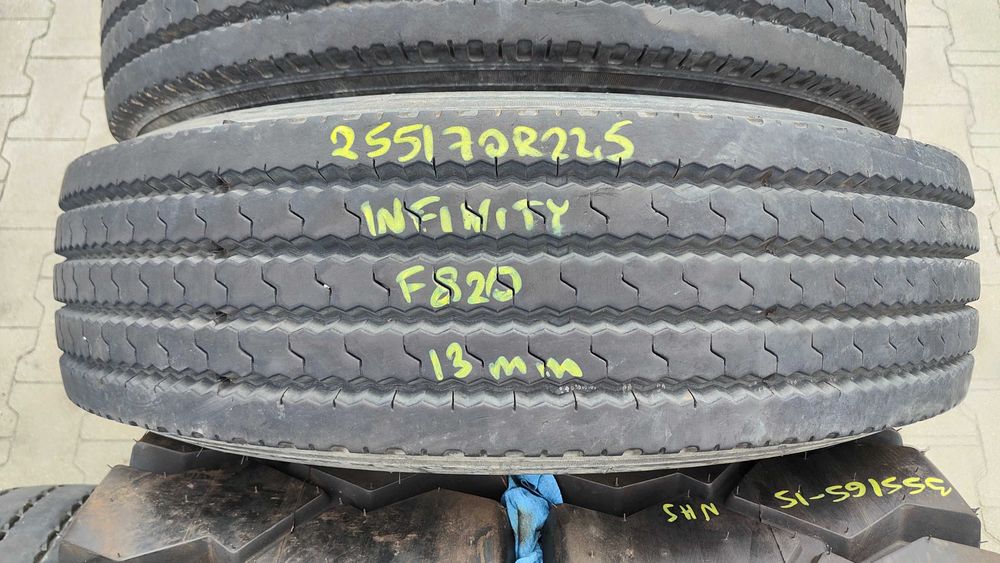 Opony 255/70R22,5 INFINITY F820 13mm x2