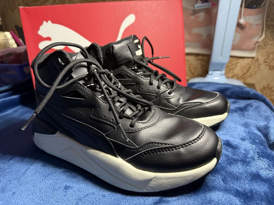 Кросівки високі Пума.Puma. Кросівки демісезон. Розмір 40/ 25,5 см