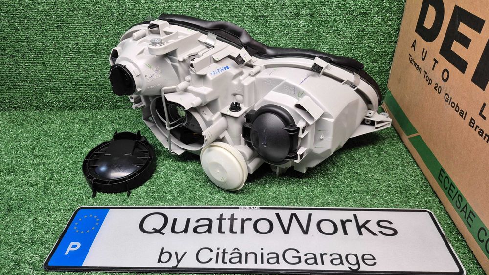 Otica Farol Esquerdo Mercedes Classe C W203 de 2000 a 2011 Ref. 440-1124L-LD-E NOVO DEPO