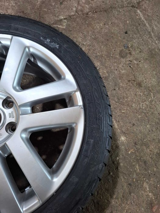 koło alufelga opona 22/45r17  bdb stan 5x112 17 cali