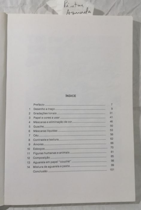 Como pintar aguarela