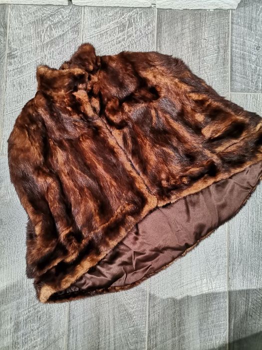 Накидка норкова, Норкова накидка, болеро з норки, накидка з норки