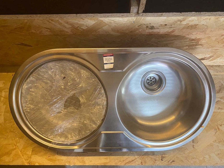 Lava Loiça Inox 2 Pias