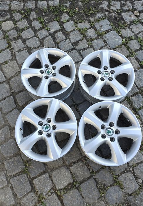4 Jantes Originais Skoda Fabia 15" 5x100