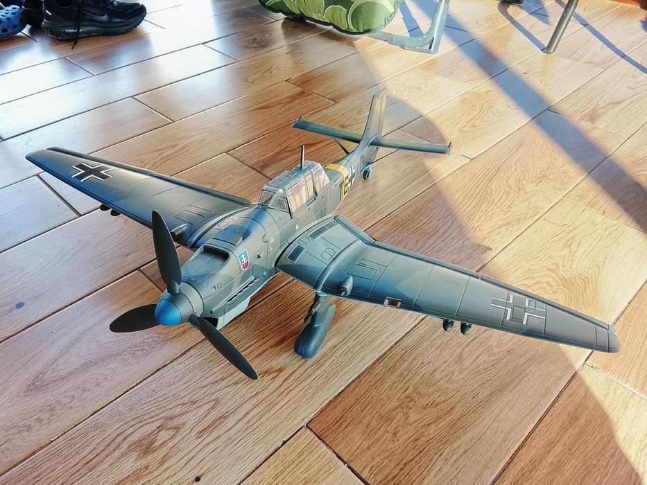 Model samolotu Junkers Ju-87 Stuka 1:18 – 21st Century Toys – Kolekcjo