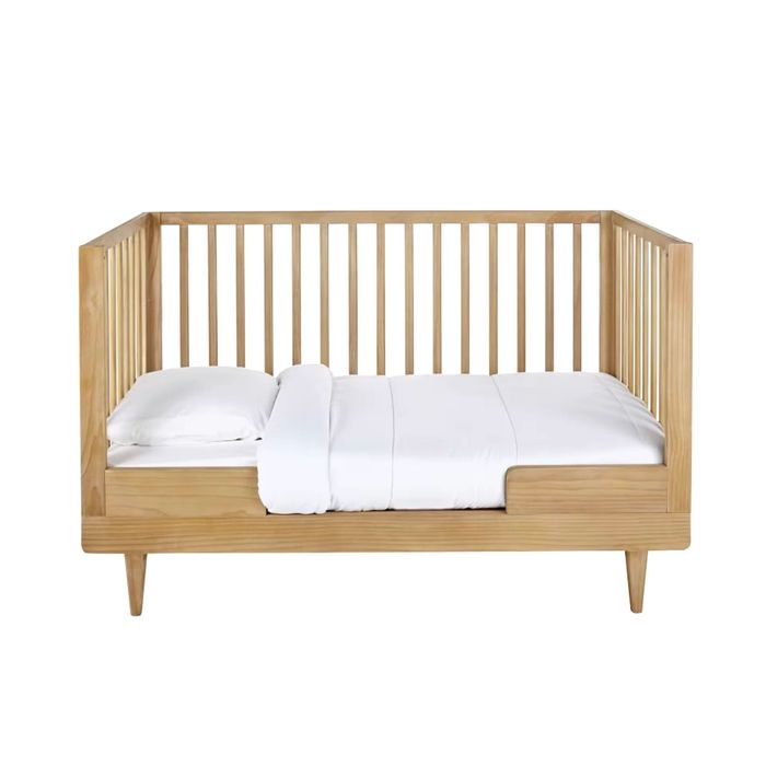 Berço evolutivo madeira pinho 140x70 com colchão - desde bébé aos 6 anos