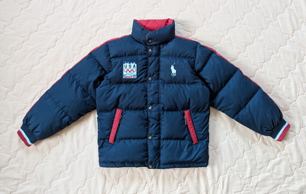 Пуховик Polo Ralph Lauren зимова куртка