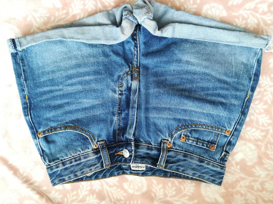 Spodenki jeansowe, krótkie, szorty rozm. 34 Pull&Bear