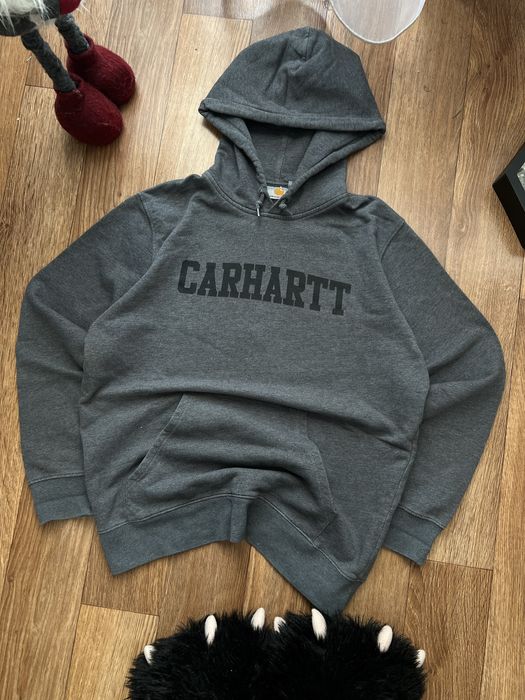 Худи Carhartt Оригінал Кофта з Капюшоном Чоловіча Кархарт Кофтина Сіра