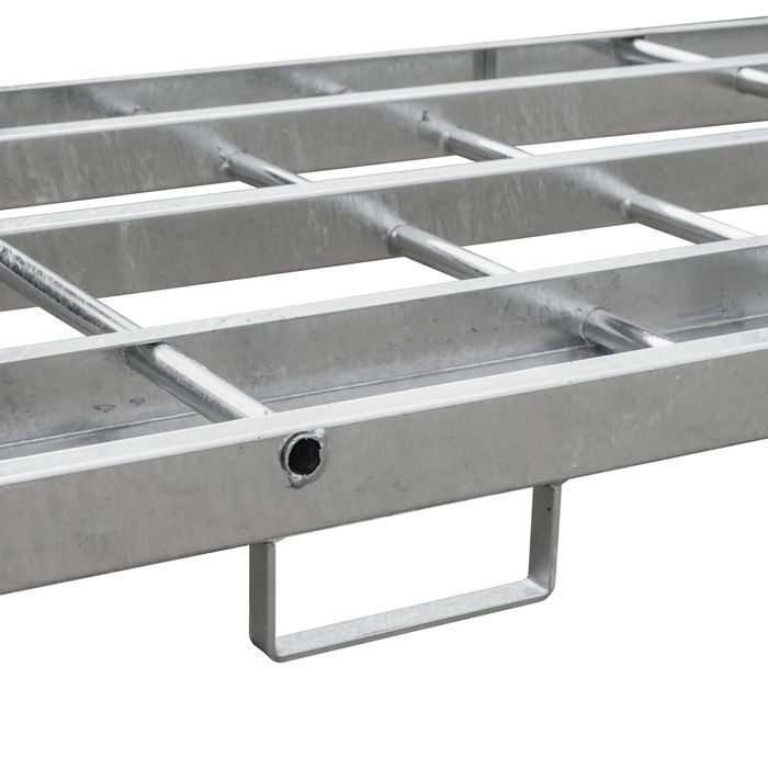 Manurack Mega-M podwójny mobilrack 202,5x118x31 cm ocynk 2000 kg