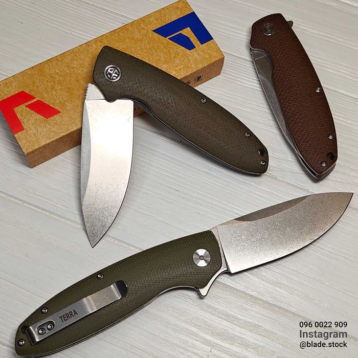 Petrified Fish PFB01 Terra сталь D2 (оригінал) складний карманний ніж