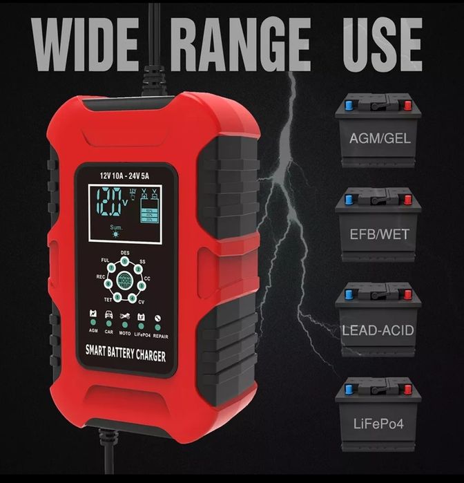 Умное зарядное устройство 10А