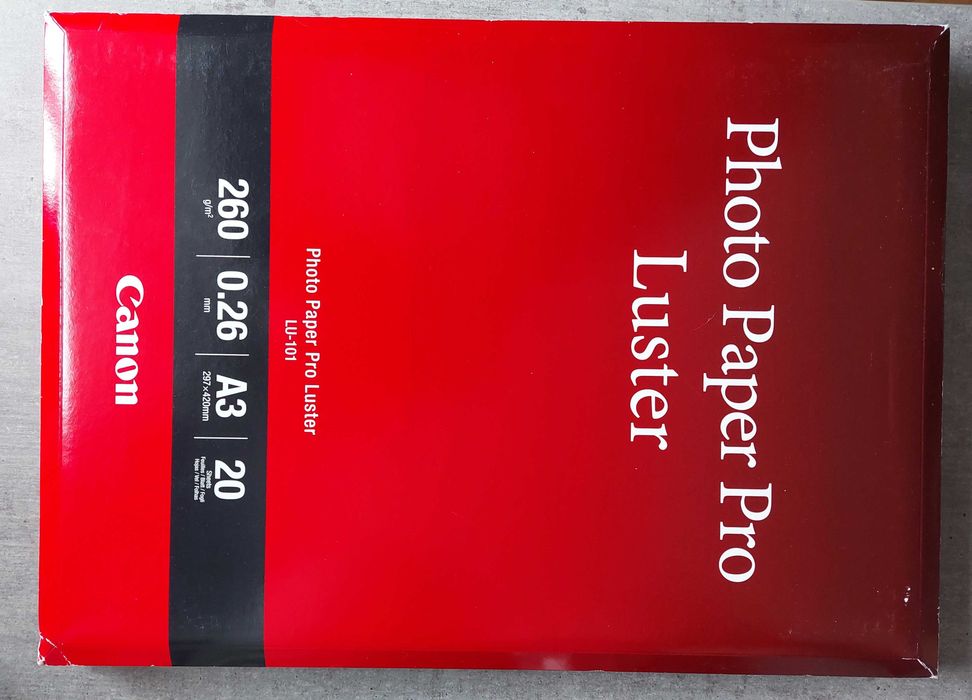 Бумага A3 Canon Photo Paper Pro Luster LU-101