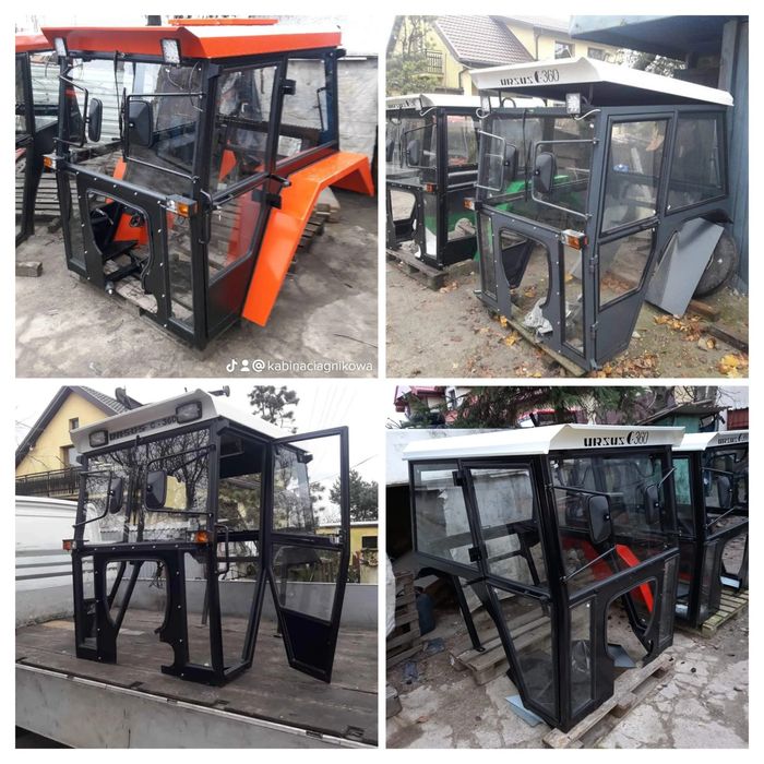 Kabina ursus ciągnik traktor rolniczy C-330 C-360 maska błotnik