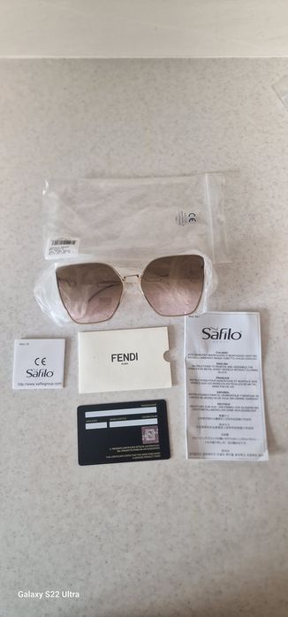 Солнцезащитные очки Fendi, оригинал , цена 6000гр