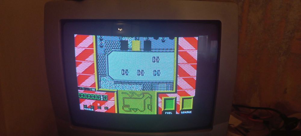 oryginalna gra Rally Simulator na ZX Spectrum