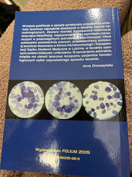 Leczenie rozrostowych chorób hematologicznych Dmoszyńska