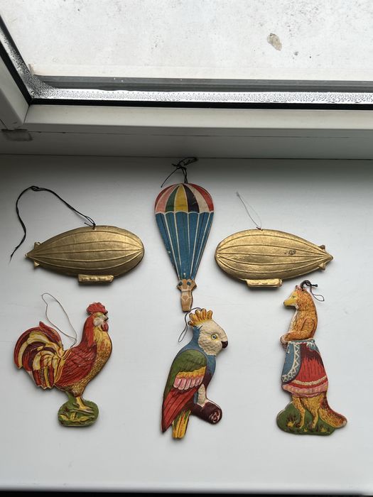 ёлочные игрушки 1930-1940гг