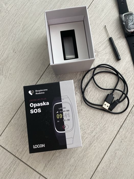 Opaska SOS locon zegarek