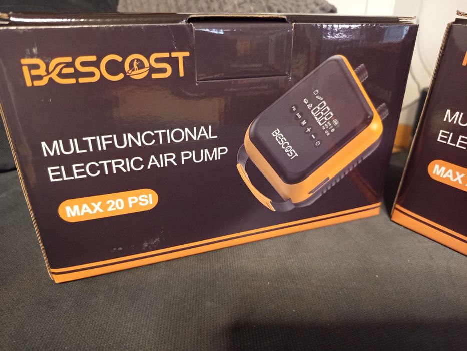 Bomba de ar eléctrica para SUP com bateria NOVA 20 PSI
