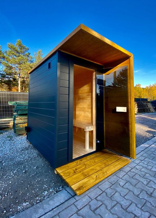 Sauna Sucha - Ogrodowa - SmartSauna - 2 osobowa, Z piecem!