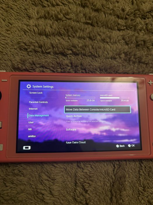 Nintendo switch lite (kefir 128 GB)