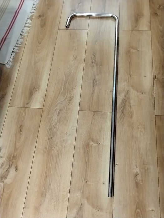 Rurka i kolanko do deszczownicy - chrom