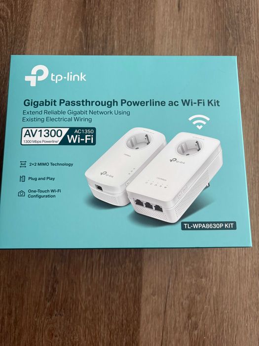 Extensor de rede via instalação elétrica existente tp-link wi-fi AV1300