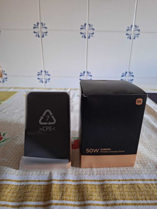 Carregador Wireless Xiaomi 50W - Na Caixa - NOVO