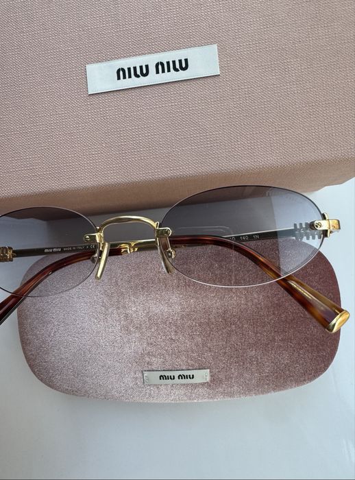 Сонцезахисні окуляри Miu Miu MU A54S 5AK04O — zdjęcie 3