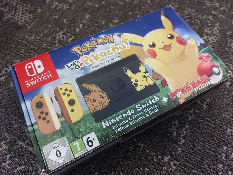 Nintendo Switch Pikachu & Eevee Edition - Limitowana Edycja