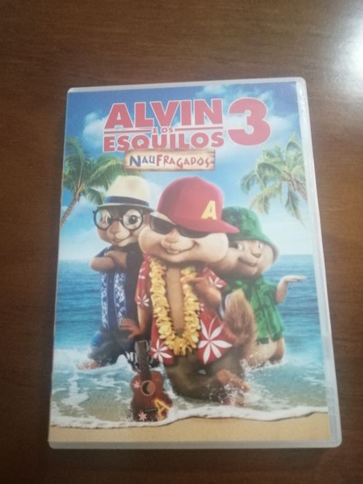 Coleção filmes infantis "Alvin e os Esquilos"