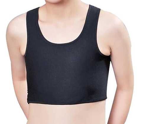 Binder na ramiączkach sportowy Rozm. M Nowy czarny