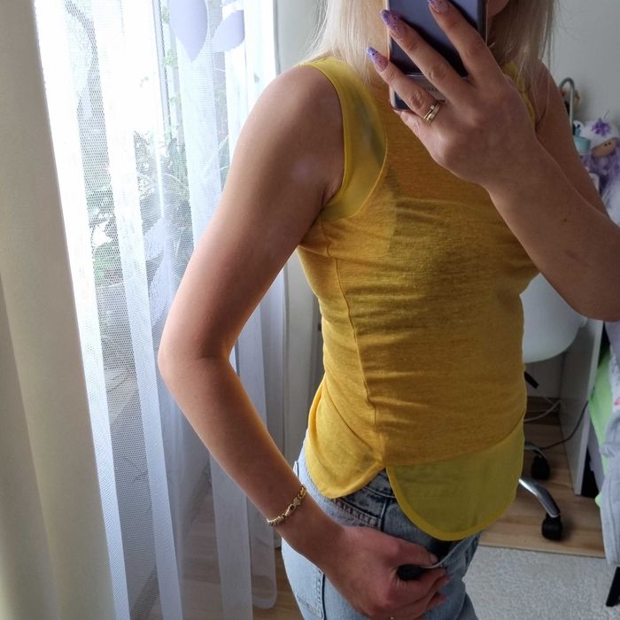 Uniwersalna bluzeczka top t-shirt damski Ann Taylor Petite XXSP-XSP