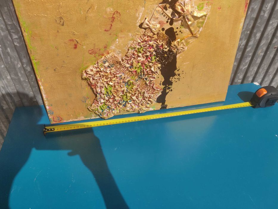 Quadro pintado à mão