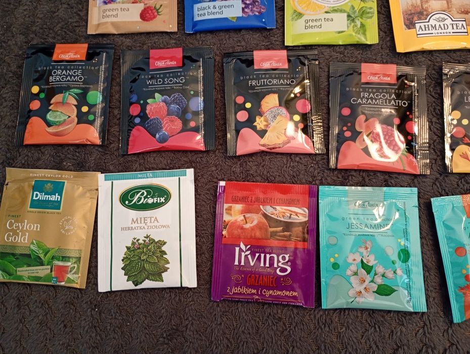 Saszetki z herbatą. Herbata 37 szt